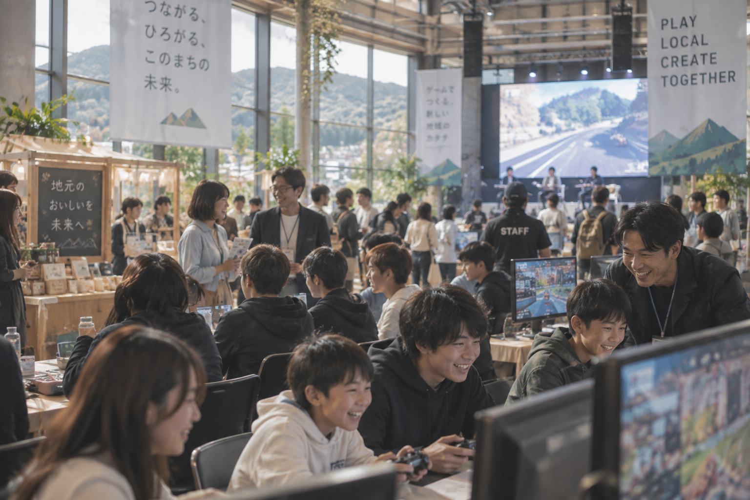 地方創生eスポーツチーム「Region gaming」のイメージ